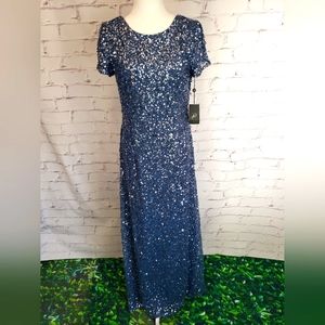 Adrianna Papell formal long dress 10 Nwt